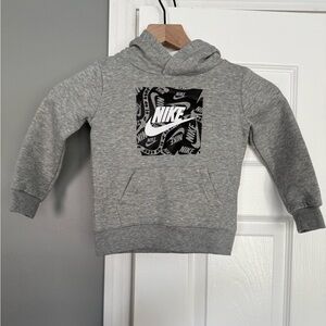 Nike Toddler boy Gray Hoodie